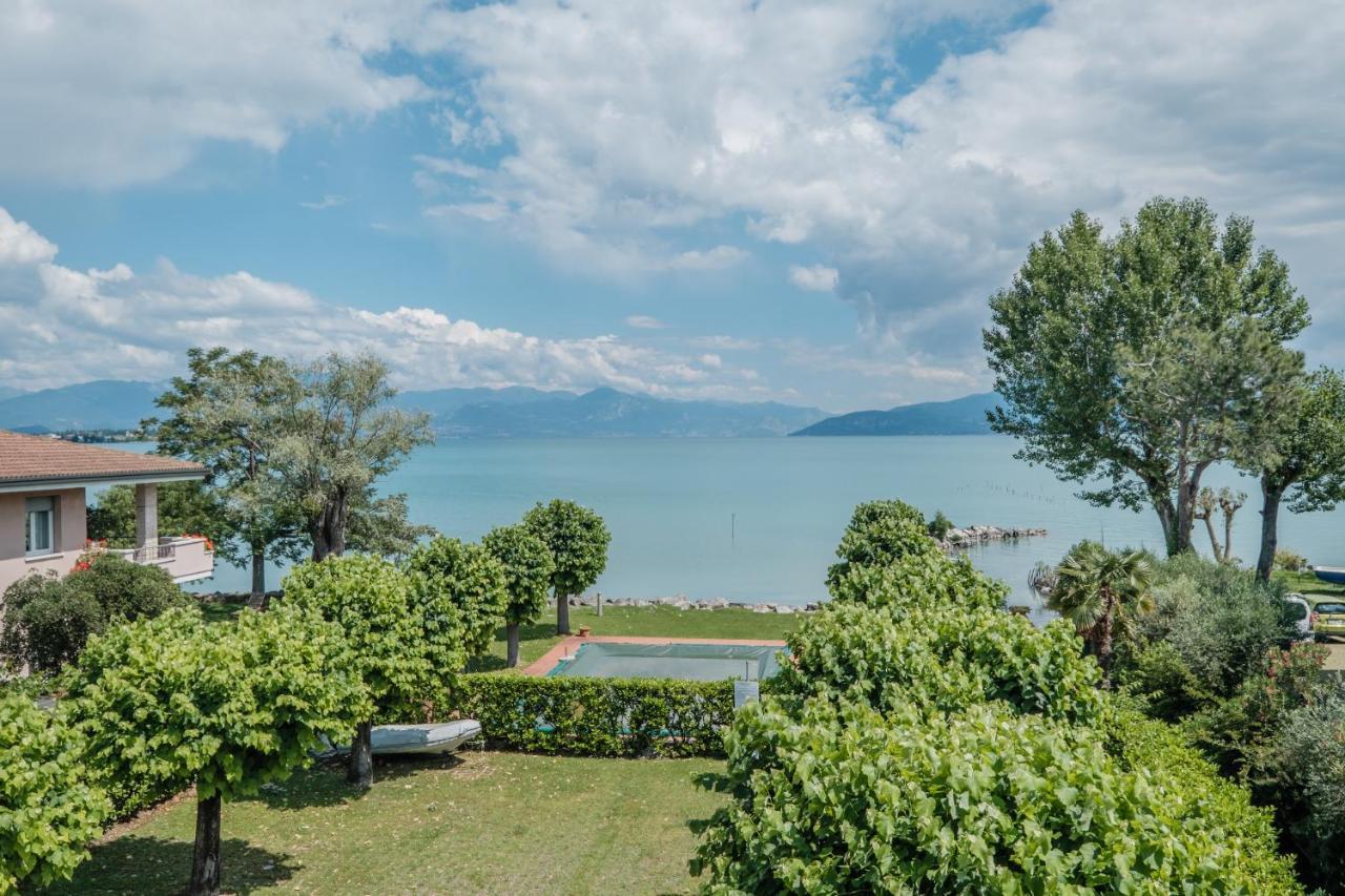 Casa Lugana 2 - monolocale con piscina fronte lago Sirmione Exterior foto