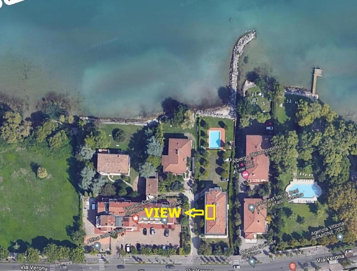 Casa Lugana 2 - monolocale con piscina fronte lago Sirmione Exterior foto